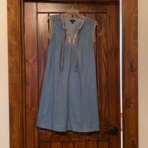 J. Crew... Denim Dress... size 10T